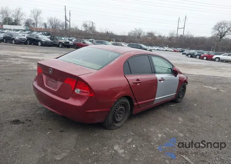 2007 Honda Civic Lx z USA, uszkodzony, nr VIN 2HGFA16597H504070